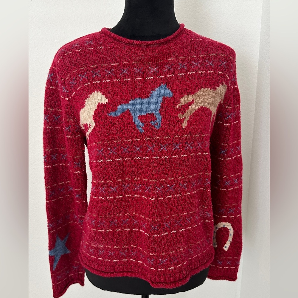 Vintage horse sweater